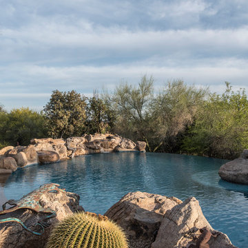Desert Mountain Negative and Infinity Edge Pool