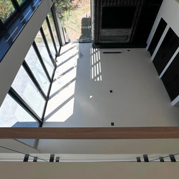 Project #126 | Contemporary Staircases with Integrated LEDs & Glass Railing