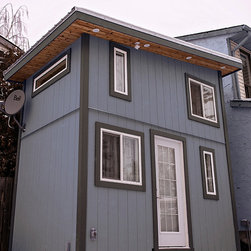 8x13 - 2 story Urban Shed Calgary - Prefab Studios