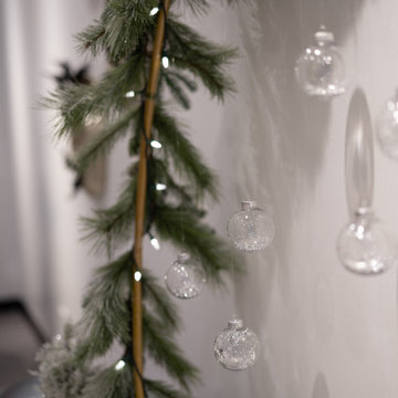 Holiday Photo Room Set Up