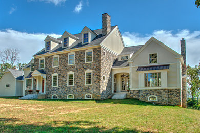 Traditional exterior home idea in Philadelphia