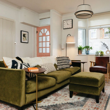 A Victorian home makeover with earthy, mid-century charm