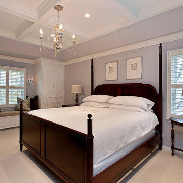 Bedroom with Cozy Reading Nook and Storage