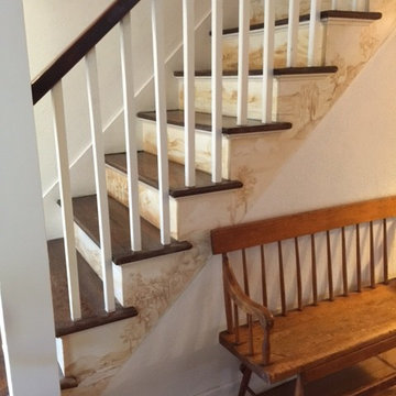 Hand-Painted Staircase