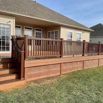 Transcend Tiki Torch Decking