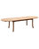 11-Piece Outdoor Teak Dining Set, 117" Extension Oval Table, 10 Giva Arm Chairs
