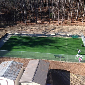 Volunteer work,New dog Park Franklin County Shelter