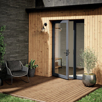 Marvin Modern Outswing Glass Door