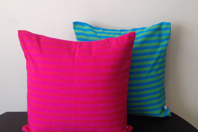 Stripes Hand woven Pillows