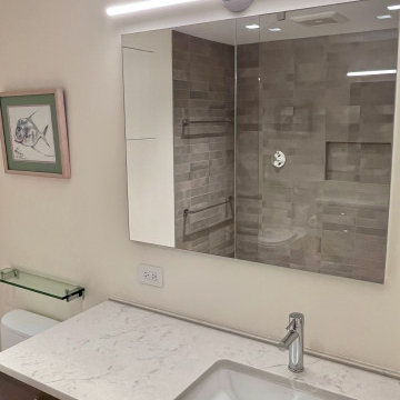 Prviate Home Bathroom Remodel Featuring The Modello, Charlottesville, VA