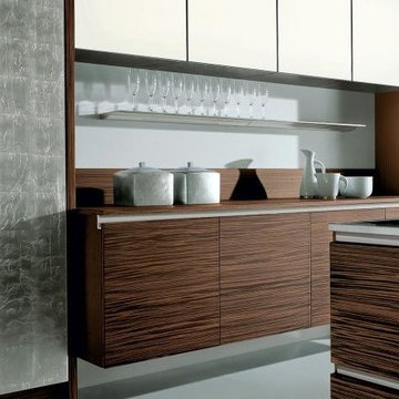 Modern Italian Custom Made Kitchens by LUBE