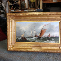 22k Gold Frame Restoration - Picture Frames