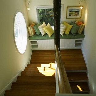 Exemple d'un escalier romantique.