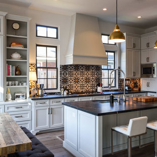 75 Beautiful Kitchen With Soapstone Countertops And Cement Tile