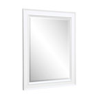 Napa 28" Wall Mirror, White