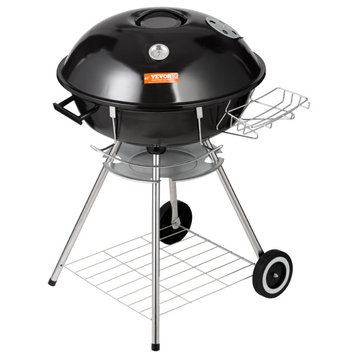 VEVOR 22" Kettle Charcoal Grill BBQ Portable Grill Outdoor Barbecue Cooking