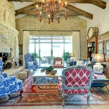 Eclectic Farmhouse by John Siemering Homes Austin TX