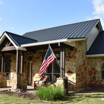 Standing Seam in Black Ore Matte