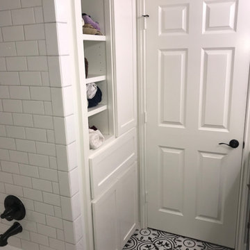 Bathroom Renovation w/ Art Deco Tile Work