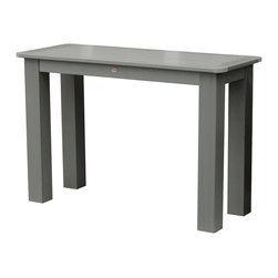 Highwood USA - Counter-Height Sideboard, Coastal Teak - Outdoor Pub And Bistro Tables