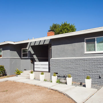 Kitchen & fireplace in Reseda