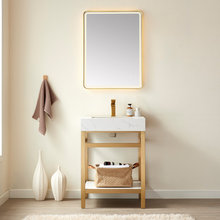 powder vanity