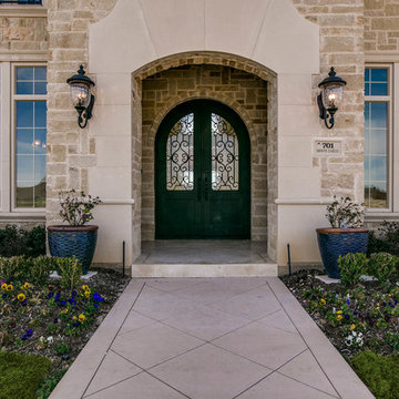 Full Radius Iron Doors