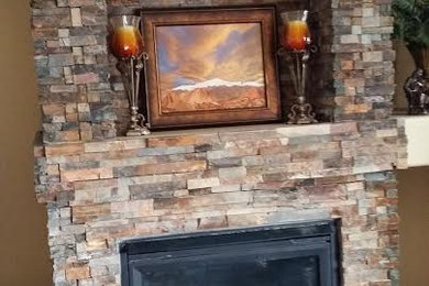 Example of a living room design in Other