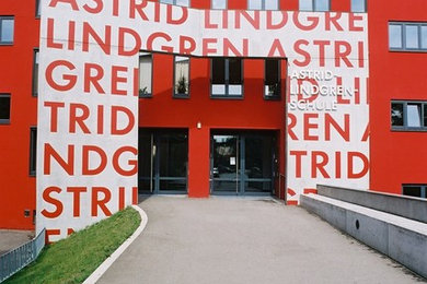 Eingang Astrid-Lindgren Schule Schwerin