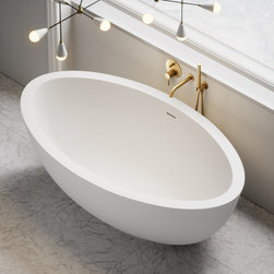 Mardan Freestanding Stone Bath - Baths