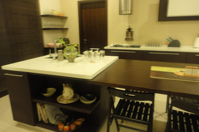 Kitchen - contemporary kitchen idea in Other