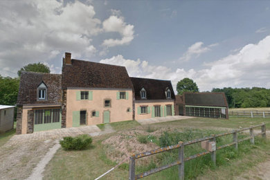 Cette photo montre une façade de maison nature.