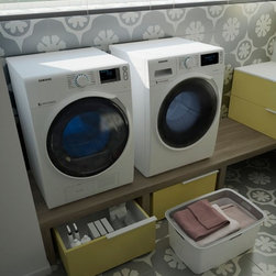 SPAZIO TIME 07 laundry cabinetry by Idea Italy. - Products