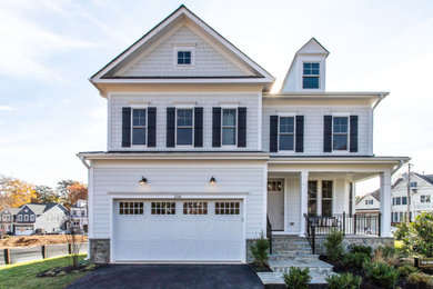 Inspiration for a timeless exterior home remodel in DC Metro