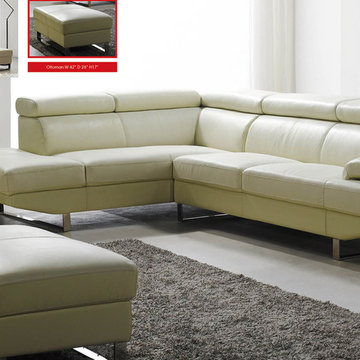 L Shaped Leather Sectional Sofas