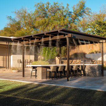 Paradise Pool and Outdoor Living Landscape on Paradise Valley