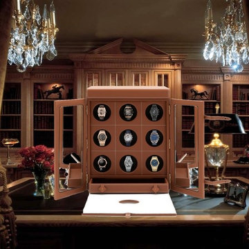 "LE TEMPS IX" LUXURY WATCH WINDER FOR 9 WATCHES BY MALTIER LE MALLETIER