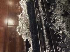 Bosch oven door glass shattered during self clean