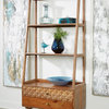 Brownstone Nut Brown Two Drawer Bookcase