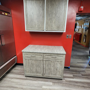 Customized Kitchen Cabinets and Island in Waldorf, MD