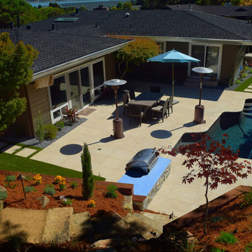 Pool Patio and Garden