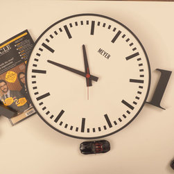 Modern Black Clock - Wall Clocks