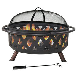 Contemporary Fire Pits by Serenity Health & Home Decor