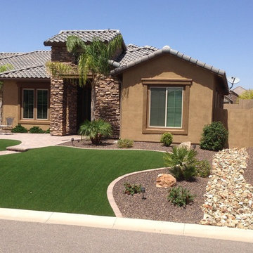 New home landscape installation and renovation