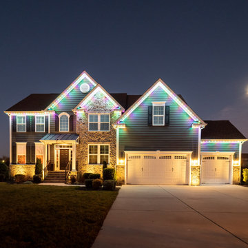 Permanent Roofline Lighting | Permanent Christmas Lights