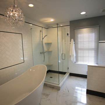 Master Bathroom Remodel / Custom Tile Design