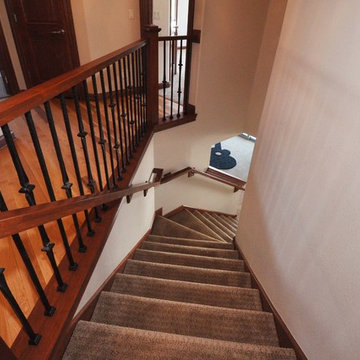 Annsley - stairs to finished lower level