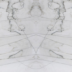 Bianco Supremo Quartzite Slab Bookmatch - Kitchen Countertops