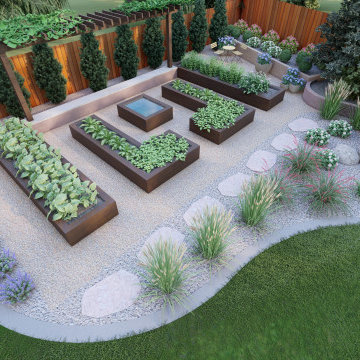 Front + Backyard Design (Colorado)