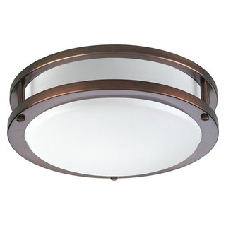 Cascadia Dorado 1-Light 13.25-in Dark Bronze and Light Gold Motion